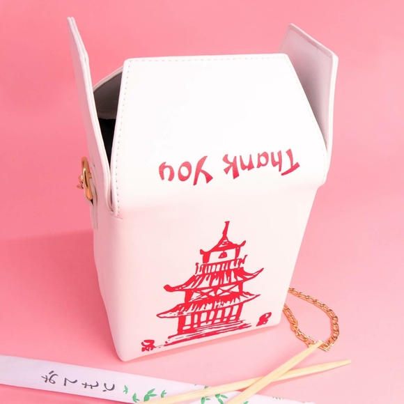Kooky's Kloset Handbags - Chinese Takeout Box Handbag